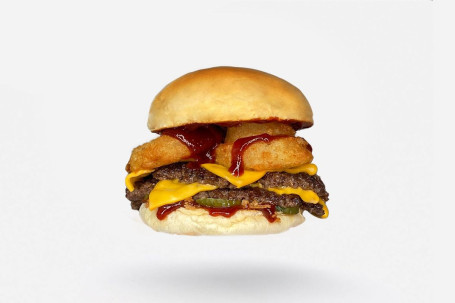 Bbq Smokestack Burger (Double Patty).