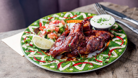 Baked Chico’s Bbq Buffalo Wings