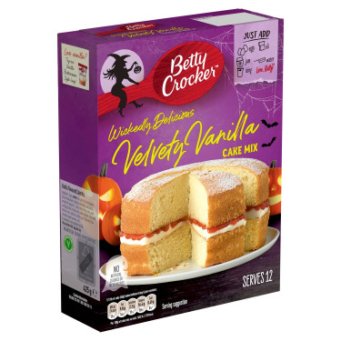 Betty Crocker Velvety Vanilla Cake Mix 425G