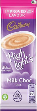 Cadbury Highlights Milk Hot Chocolate 11G