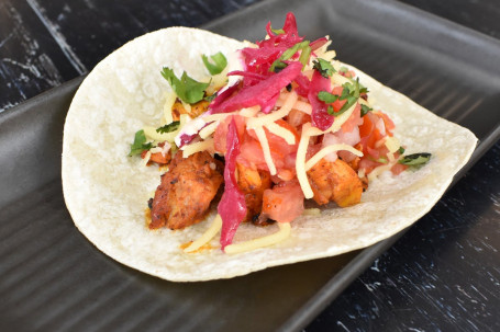 Grilled Chicken Taco (Gf Option) (1322Kj)