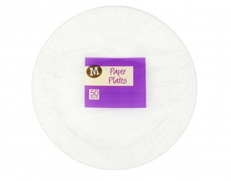 Morrisons Paper Plates 50 Pack