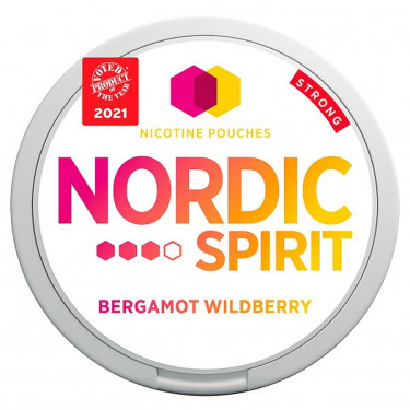 Nordic Spirit Bergamot Wildberry Strong 3 Dot