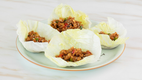 Minced Chicken San Choy Bow (4 Pieces)