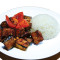 Minced Pork Eggplant With Rice