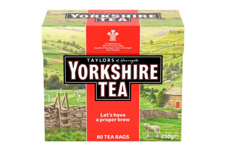 Taylors Of Harrogate Yorkshire Tea 80 Bolsitas De Té 250G