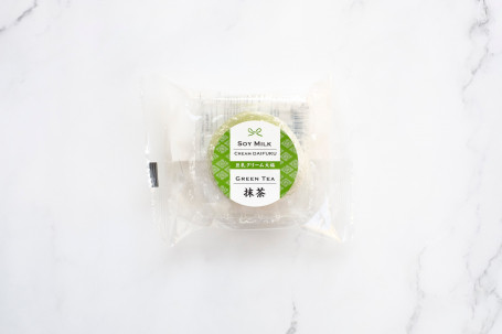 Matcha Soy Cream Mochi (Vegan)