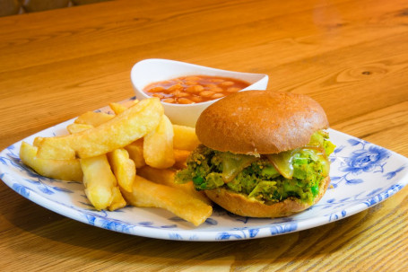 Mini Veggie Cheese Burger