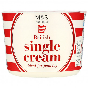 M S Food Crema Individual Británica 150Ml