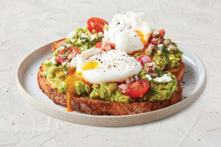 Smashed Avo And Eggs