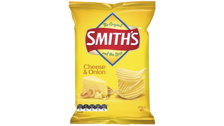 Smiths Crinkle Cheese And Onion 170Gm