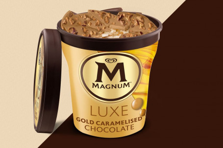 Magnum Luxe Gold Caramelo Helado De Chocolate 440Ml