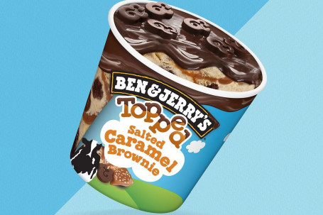 Ben Jerry Rsquo;S Topped Caramelo Brownie Helado 438Ml
