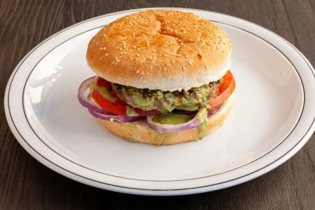 Beef Chapli Kebab Burger