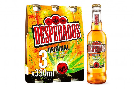 Desperados Tequila Cerveza Lager 3X330Ml