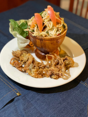 Papaya Salad With Softshell Crab