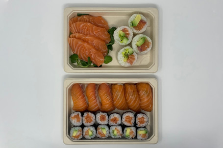Salmon Lover (22Pcs) And Sashimi