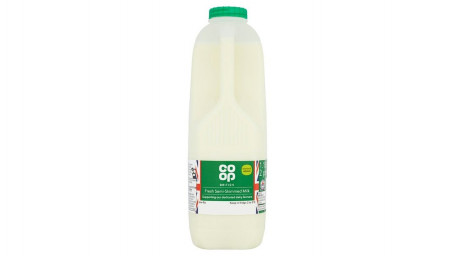 Co Op 2Pt Fresh Semi Skimmed Milk 1.136Ltr