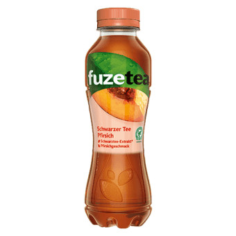 Fuze Tea Té Negro Melocotón 0.4L (Einweg)