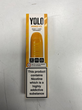 Yolo Bar Disposable Mango Ice