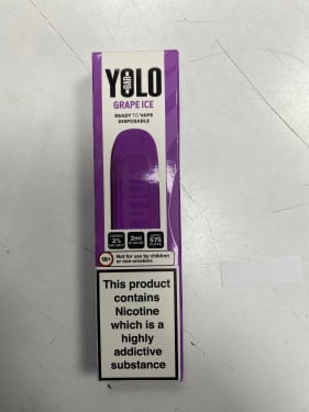 Yolo Bar Disposable Grape Ic