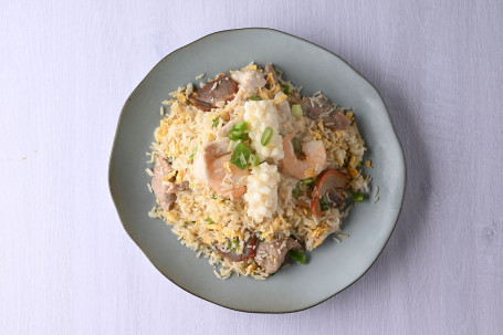 Seafood And Meat Combination Fried Rice