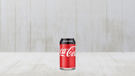 Coca Cola No Sugar 375Ml Can 6 Pack