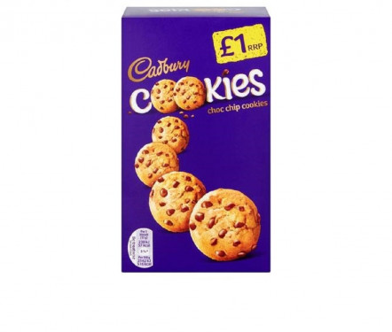 Cadbury Choc Chip Cookies Biscuits 150G