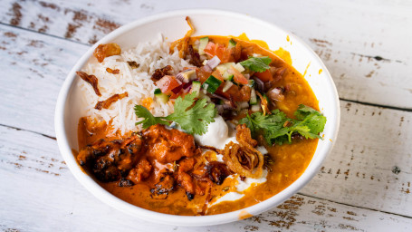 Indian Butter Chicken Curry Bowl