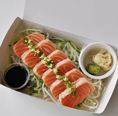 Salmon Tataki 6Pc (F) (Soy) (Gluten)