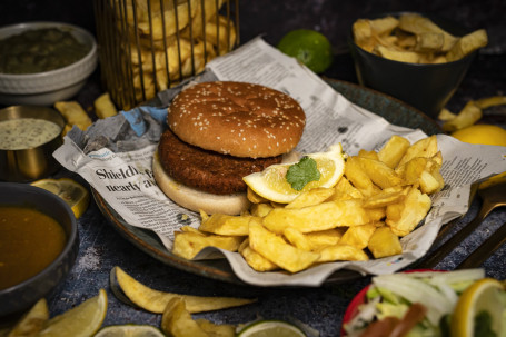 Vegan Beef Burger Chips