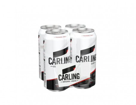 Carling Original Lager 4 X 500Ml Pmp