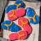 Paquete De 6 Galletas Flip Flop