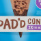 Blue Bunny Load'd Conos Brownie Bomb Load'd Cono, Paquete De 4