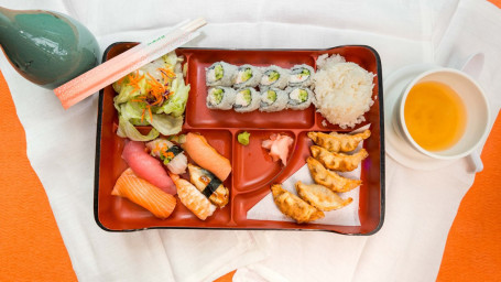 B-7. 6 Pc Sushi Combo Bento