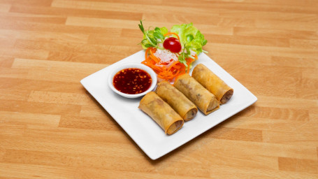 Spring Rolls Veg (4 Pieces)