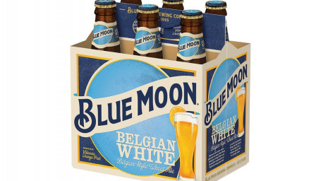 Botella Blanca Belga Blue Moon (12 Oz X 6 Ct)