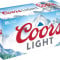 Coors Light Can (12 Oz X 18 Ct)