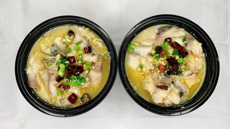 Boiled Bone-In Fish With Pickled Chinese Cabbage （Suān Cài Yú， Dài Gǔ）