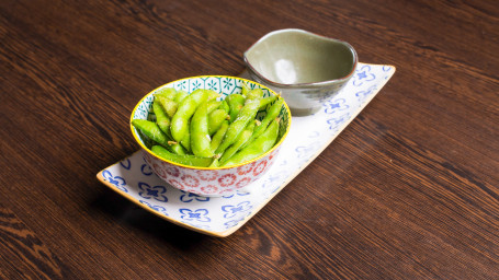 Edamame With Wasabi Salt