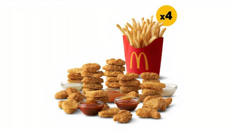 Mcnugget De 40 Piezas Y 4 Fritos Medianos