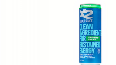 X2 Endurance Clean Energy Drink Fresa Kiwi (100 Cals)