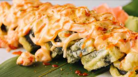 Crab Meat Dynamite Roll