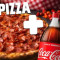 Pizza Pequena Sabor Calabresa Coca Cola