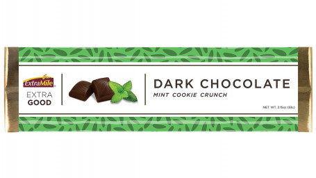 Extramile Dark Chocolate Mint Candy Bar 2.15 Oz