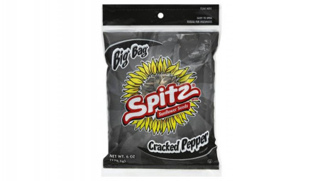 Spitz Cracked Pepper Sunflower Seeds 6 Oz