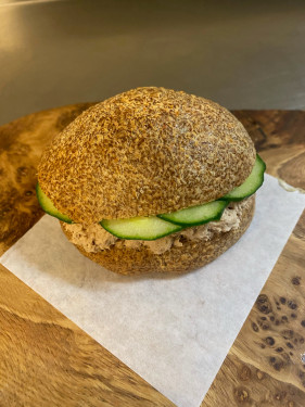 Tuna, Mayo And Cucumber Keto Roll