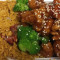 C18. Sesame Chicken Combination Plate