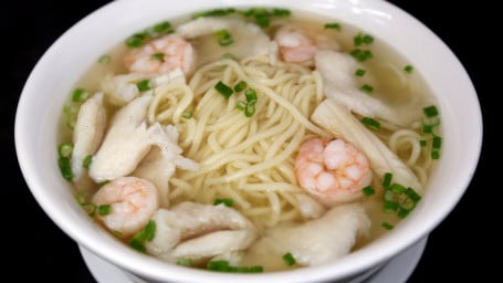 Seafood Ramen （Regular) Qīng Tāng Hǎi Xiān Miàn