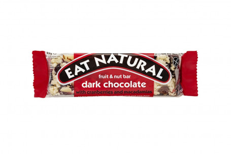 Eat Natural Dark Chocolate With Cranberries Macadamias 45G